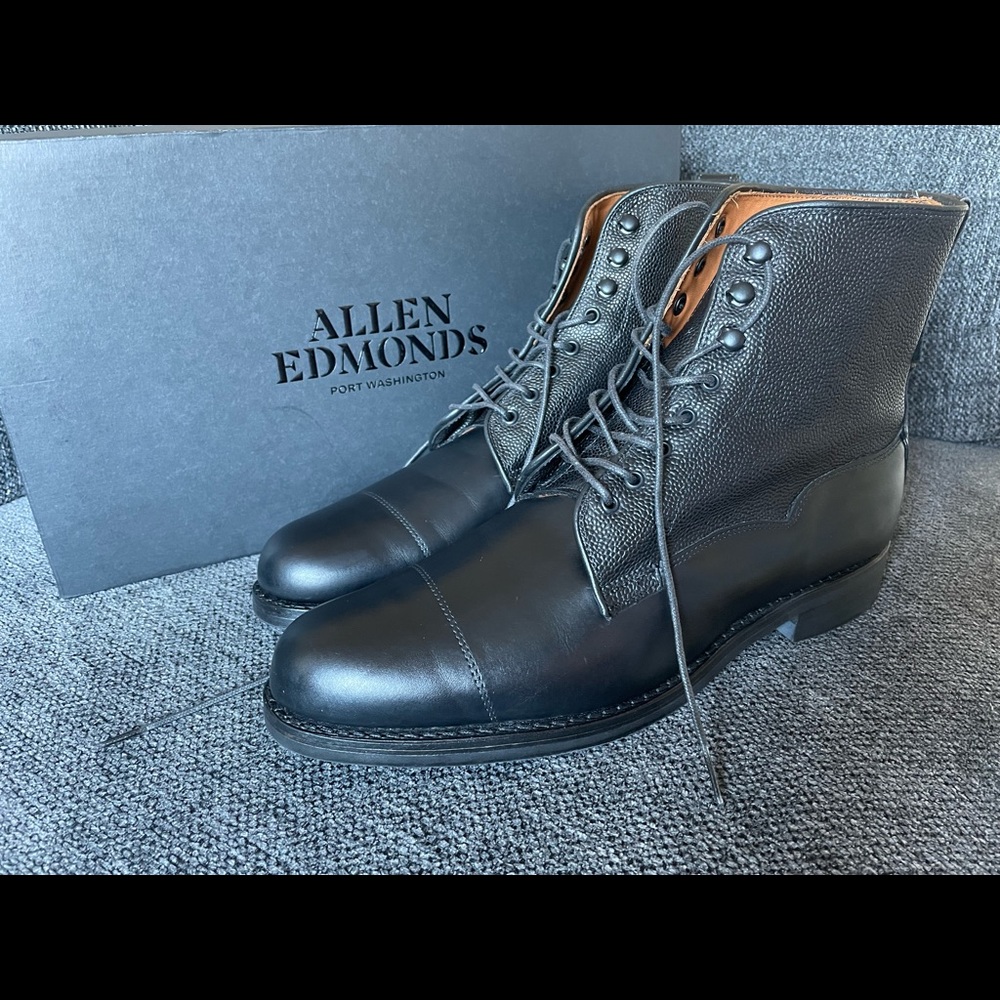 Allen Edmonds Sullivan St Boots Size 10.5